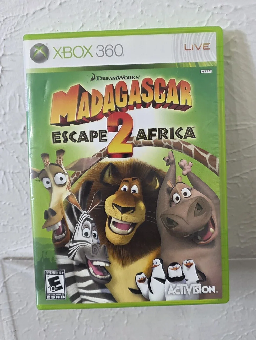 Madagascar Escape 2 Africa Microsoft Xbox 360 Complete With The Manual - CIB
